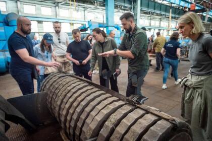 В Харькове создали машину для гуманитарного разминирования почвы