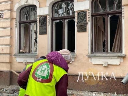 У Харкові пошкодили спілку письменників