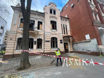 У Харкові пошкодили спілку письменників