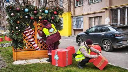 У Харкові з’явилася нова новорічна фотозона