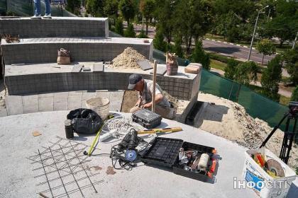 У центрі Харкова триває масштабна реконструкція Університетської гірки