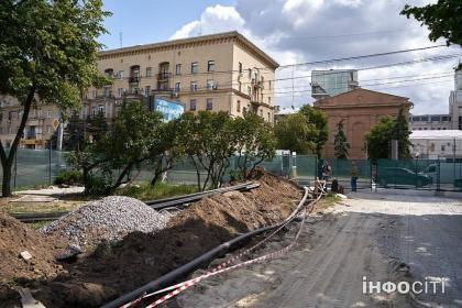 У центрі Харкова триває масштабна реконструкція Університетської гірки