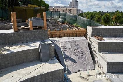 У центрі Харкова триває масштабна реконструкція Університетської гірки