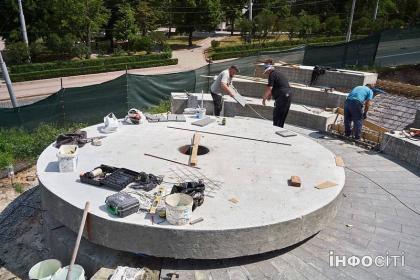 У центрі Харкова триває масштабна реконструкція Університетської гірки