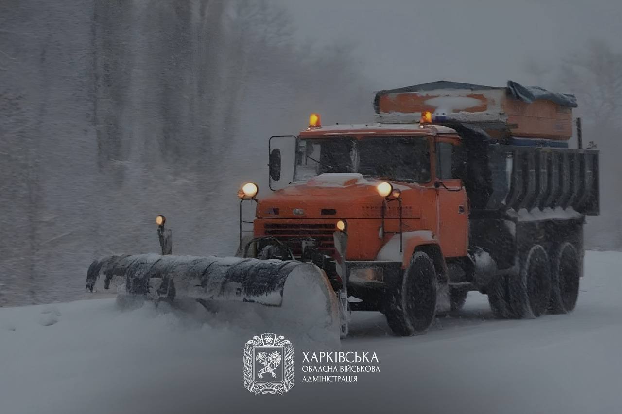 Основные автодороги Харькова расчищены от снега