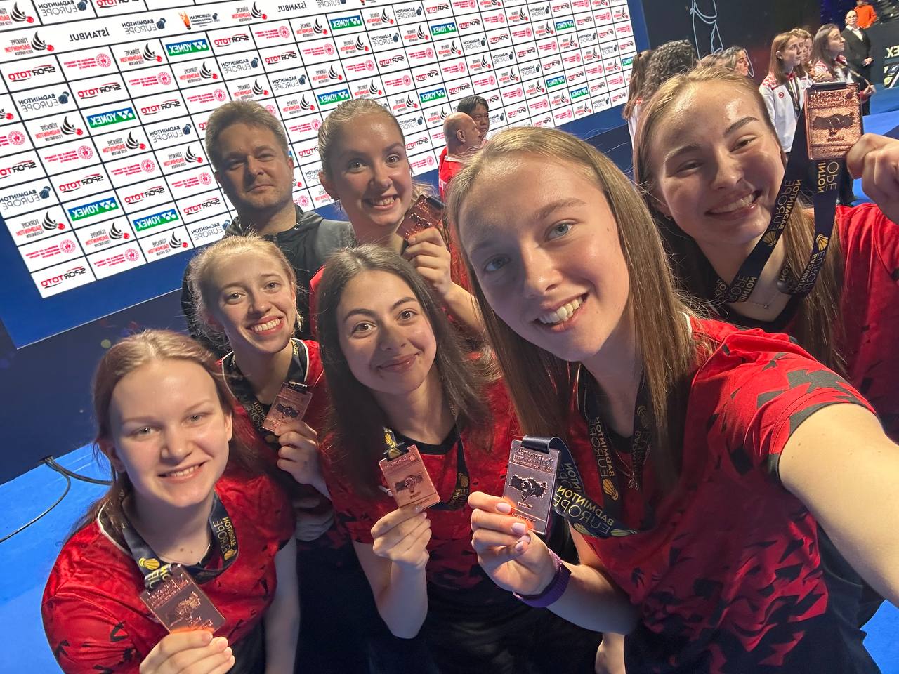 Украина впервые в истории завоевала медаль на чемпионате Европы по бадминтону