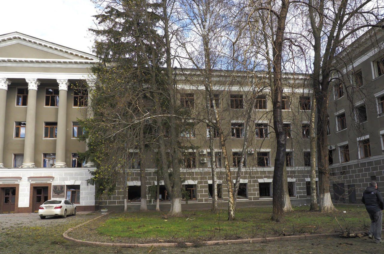 ХАИ показал последствия обстрела